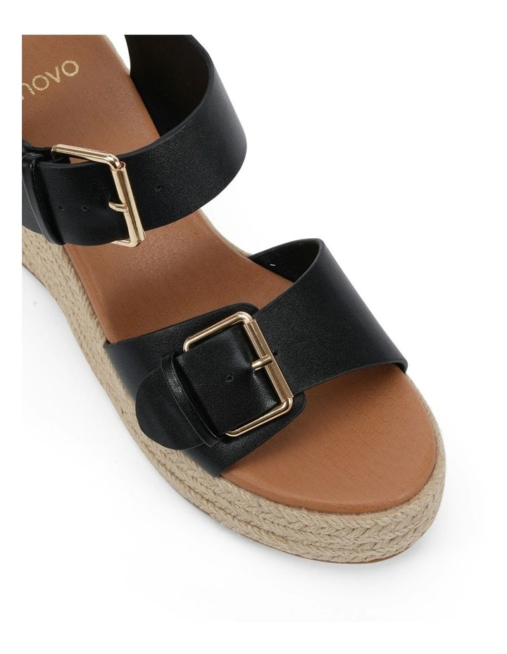 Belva Wedges in Black image 4