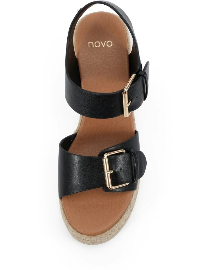 Belva Wedges in Black image 5