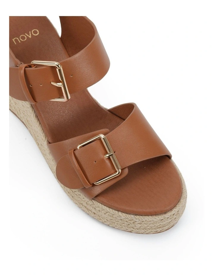 Belva Wedges in Caramel image 4