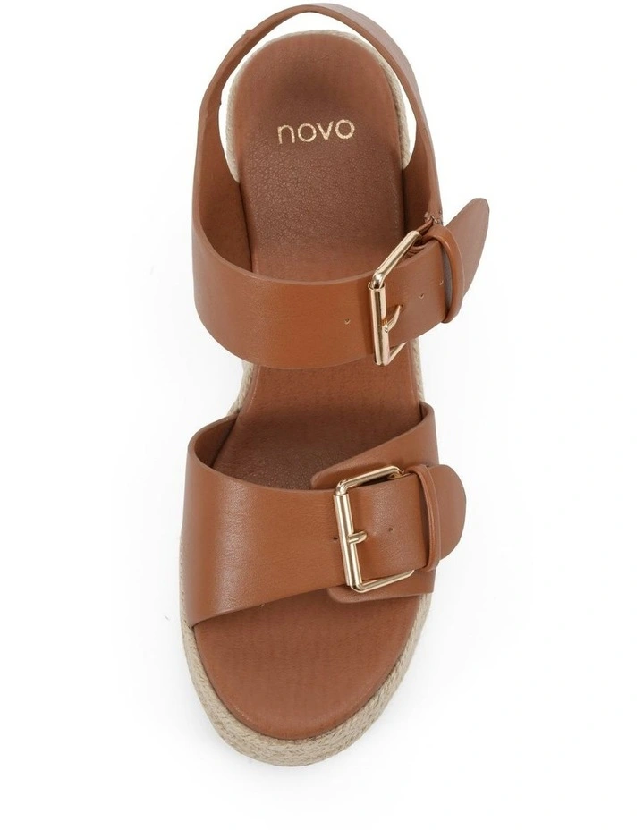 Belva Wedges in Caramel image 5
