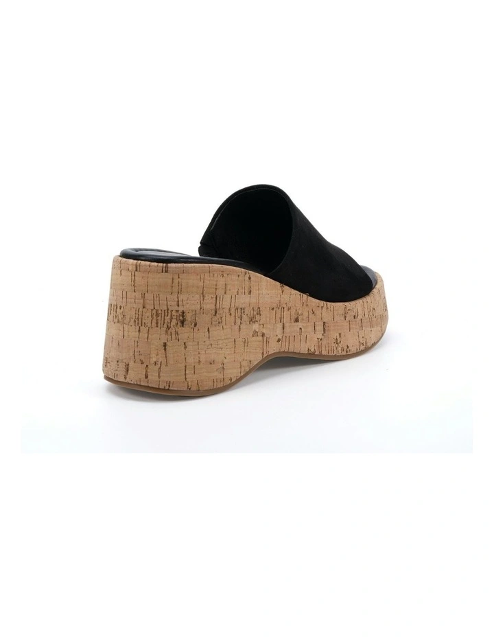 Birthday Wedges in Black Suede image 3