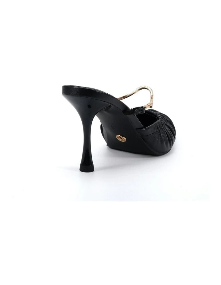 Itzal Court Heels in Black image 3