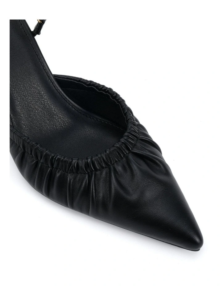 Itzal Court Heels in Black image 4
