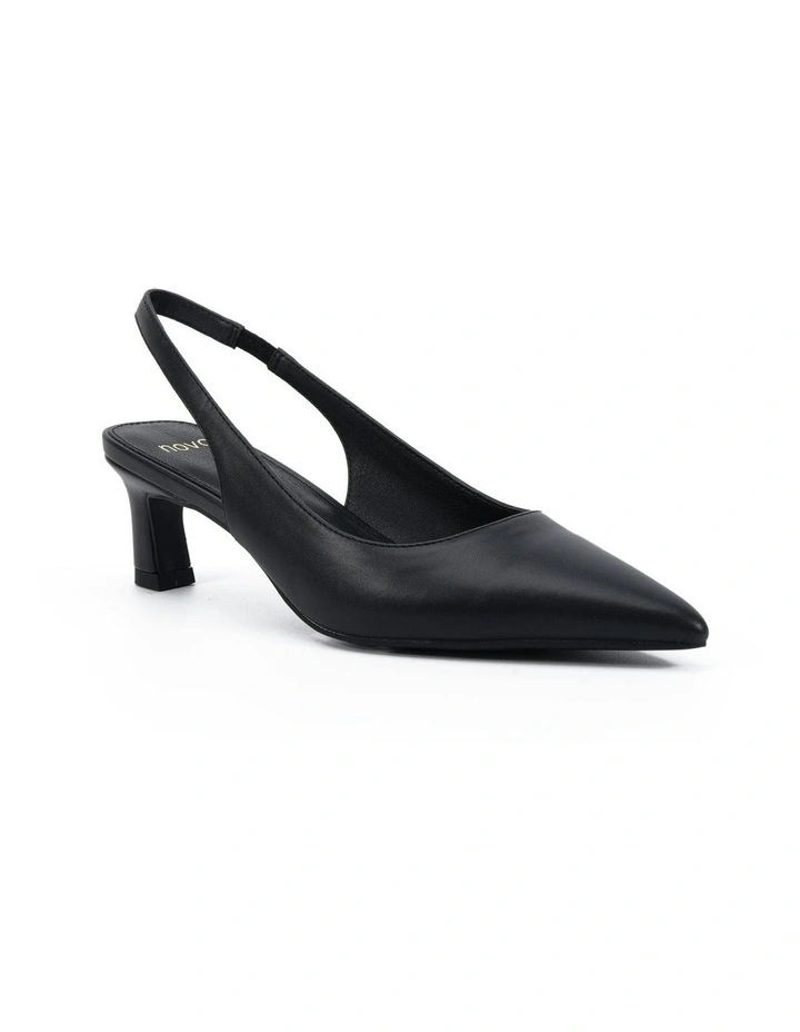 Ivara Court Heels in Black image 2