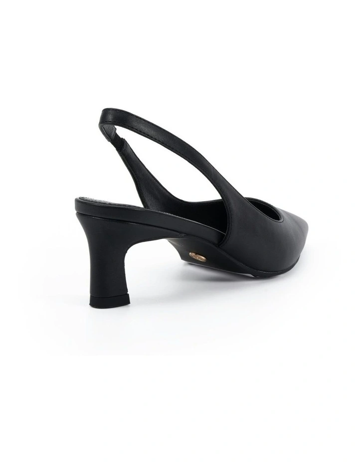 Ivara Court Heels in Black image 3