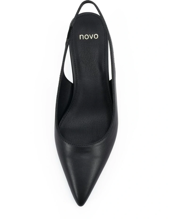 Ivara Court Heels in Black image 5