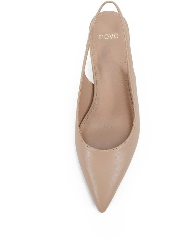 Ivara Court Heels in Neutral image 5