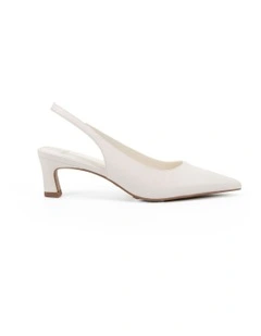 Ivara Court Heels in White