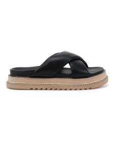 Selene Slides in Black