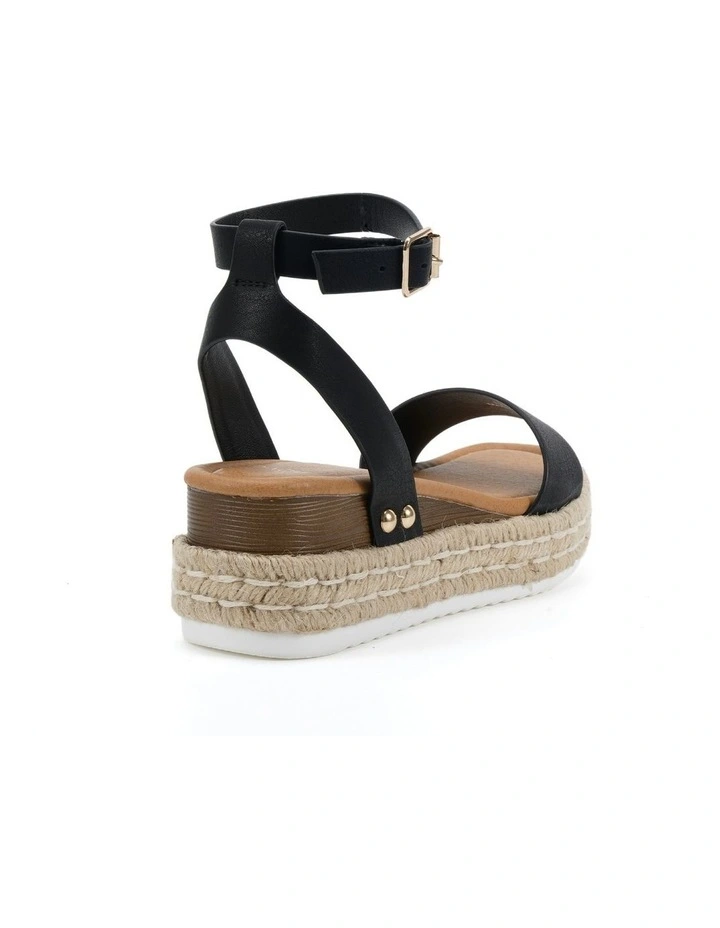 Tenzin Sandals in Black image 3