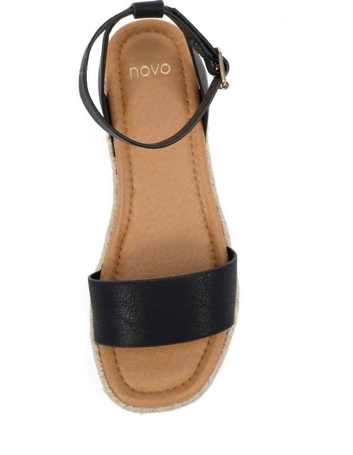 Tenzin Sandals in Black image 5