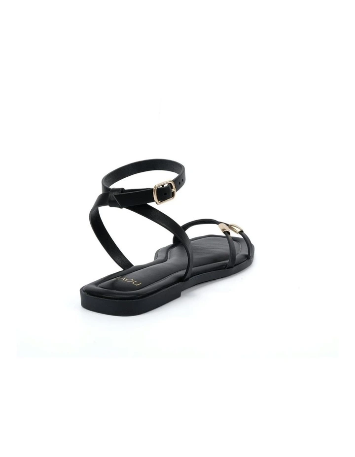 Tytan Sandal in Black image 3