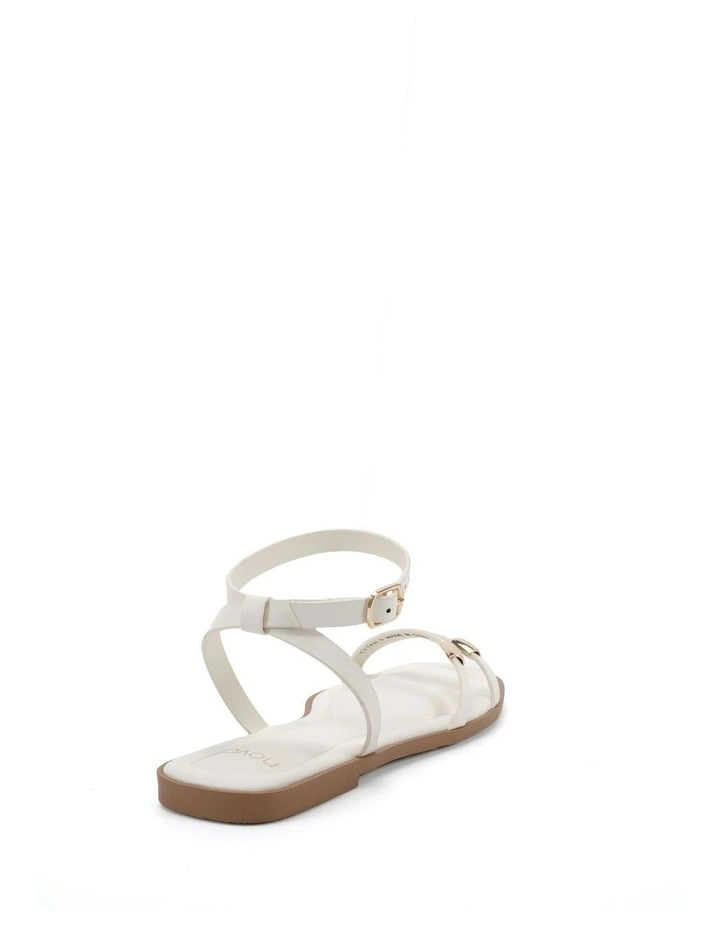 Tytan Sandal in White image 3