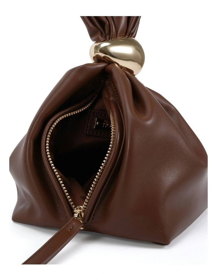 Anders Top Handle Bag in Milk Chocolate image 2