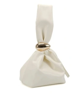 Anders Top Handle Bag in White