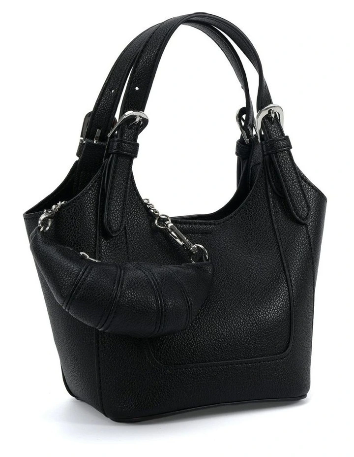 Arwen Top Handle Bag in Black image 1