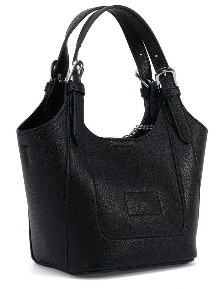 Arwen Top Handle Bag in Black image 2