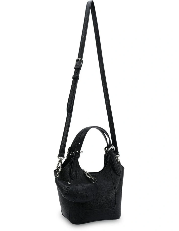 Arwen Top Handle Bag in Black image 3