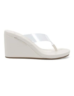 Baci Wedges in White
