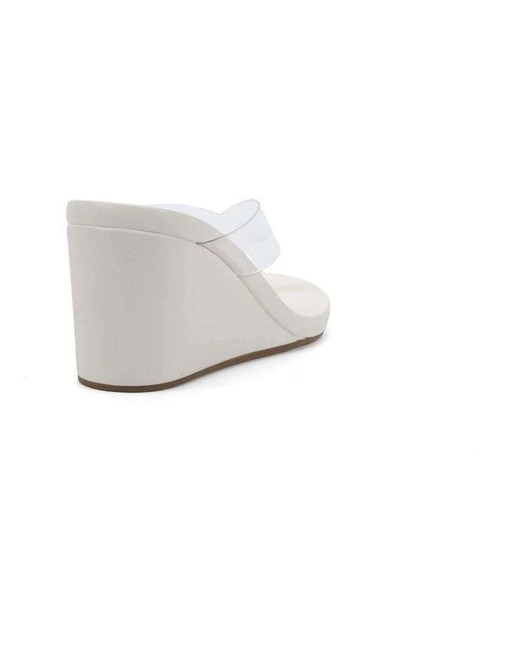 Baci Wedges in White image 3