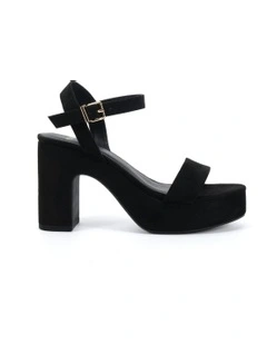 Latata Heels Sandal in Black