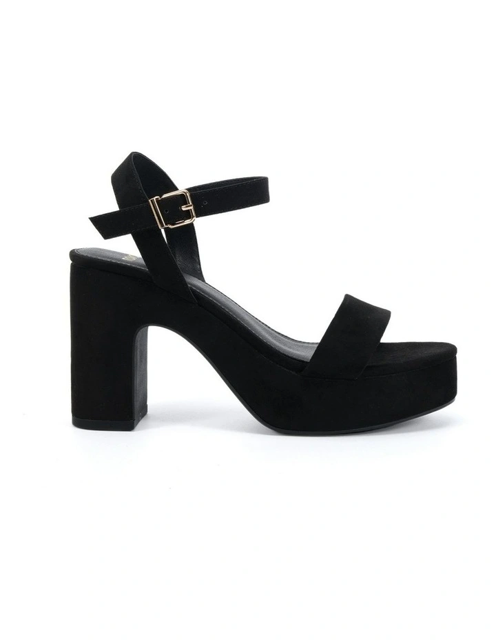 Latata Heels Sandal in Black image 1