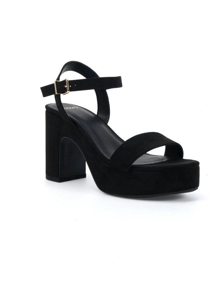 Latata Heels Sandal in Black image 2