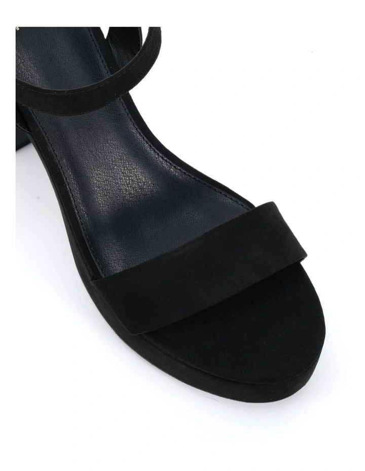 Latata Heels Sandal in Black image 4