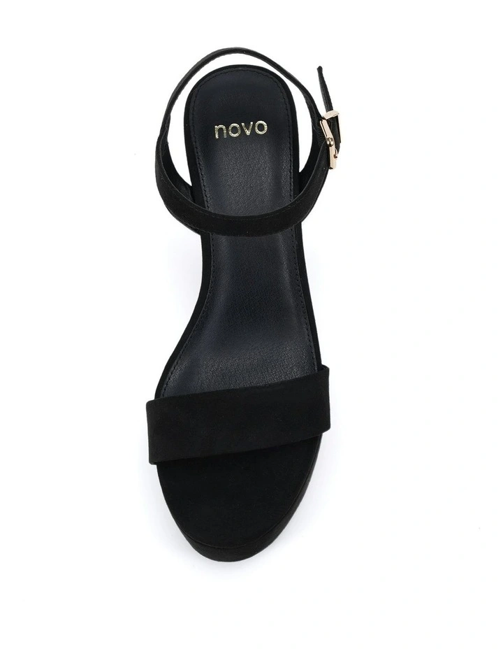 Latata Heels Sandal in Black image 5