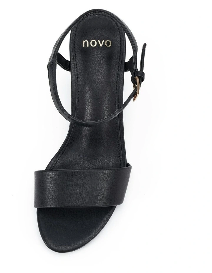 Udacious Heels in Black Smooth image 5