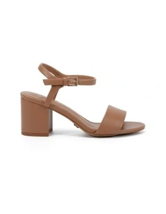 Udacious Heels Sandal in Brown Sugar