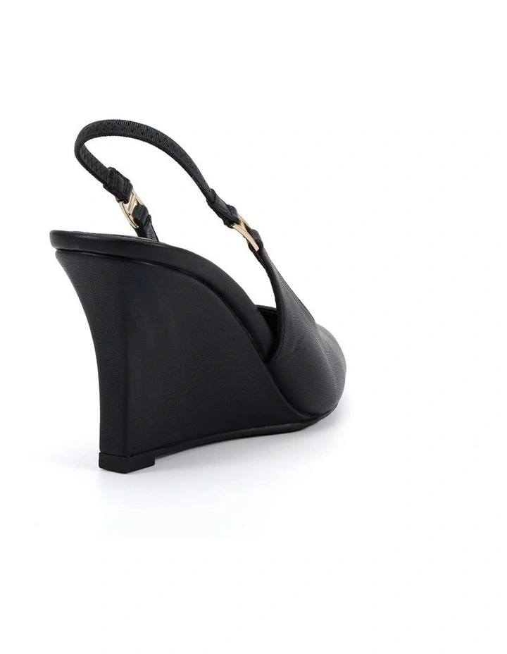 Whitlee Wedges in Black image 3