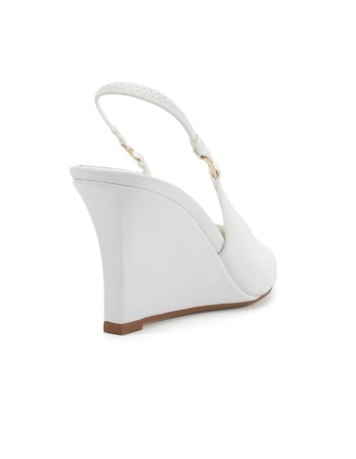 Whitlee Wedges in White image 3
