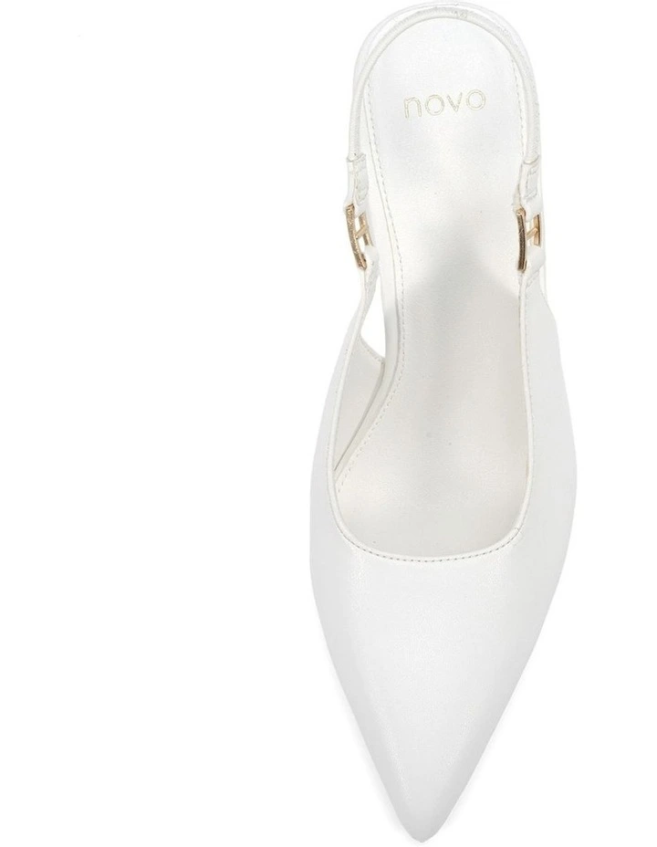 Whitlee Wedges in White image 5