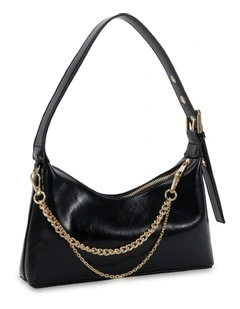 Alfiya Shoulder Bag in Black