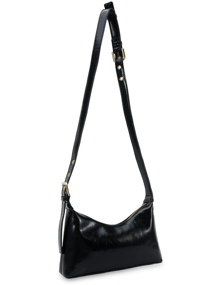 Alfiya Shoulder Bag in Black image 2