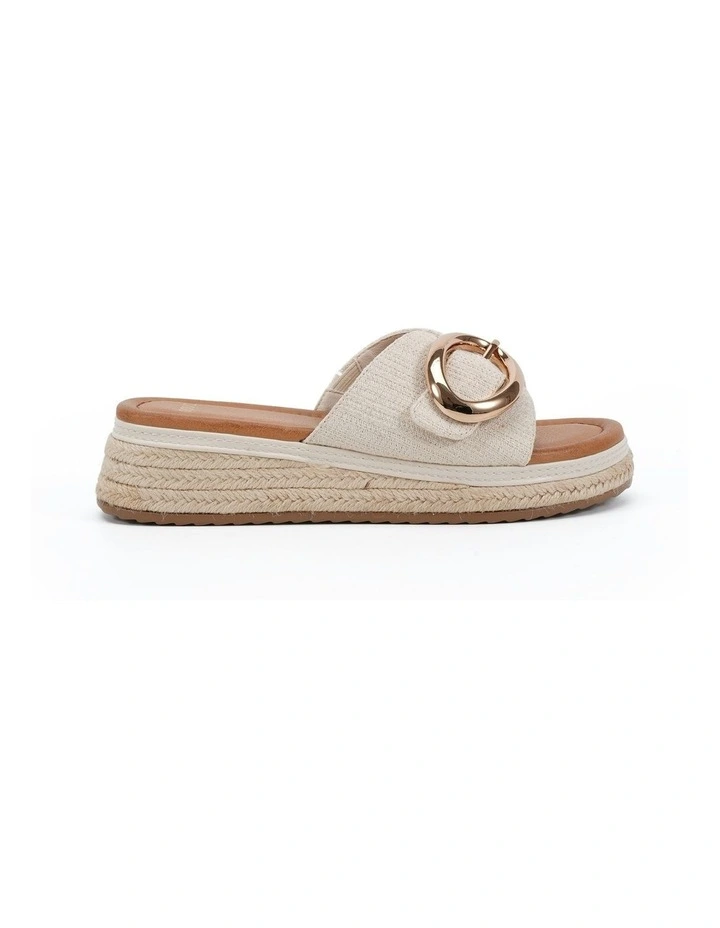Braelynn Wedges in Beige image 1