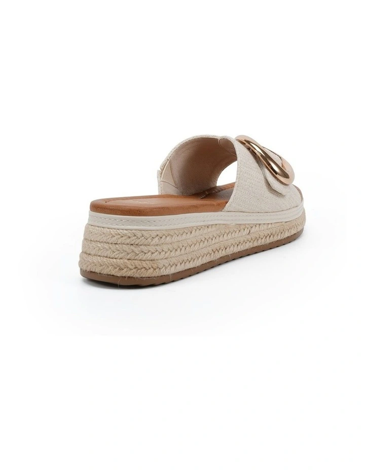 Braelynn Wedges in Beige image 3