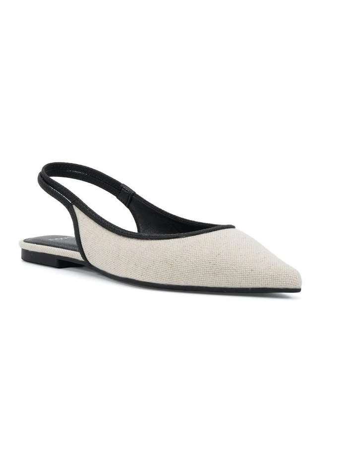 Cassey Ballet Flat in Beige image 2