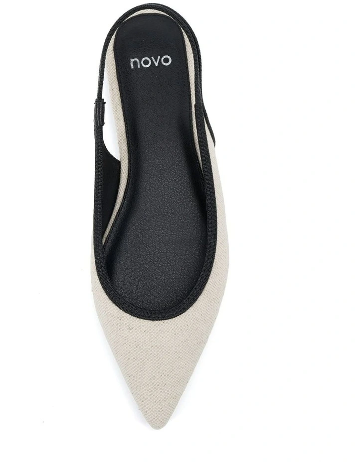 Cassey Ballet Flat in Beige image 5