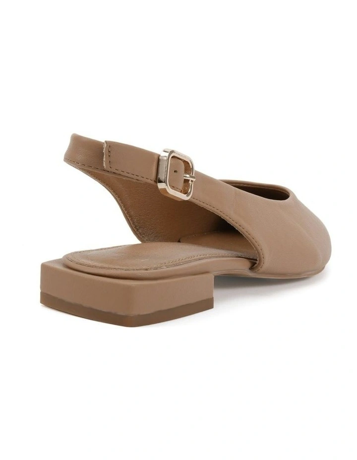 Cheyenne Ballet Flat in Camel image 3