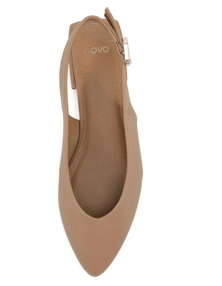 Cheyenne Ballet Flat in Camel image 5