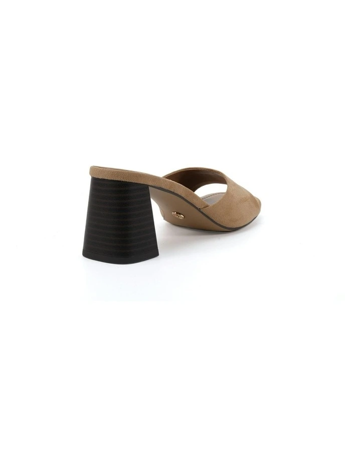 Finella Suede Sandal in Biscoff image 3
