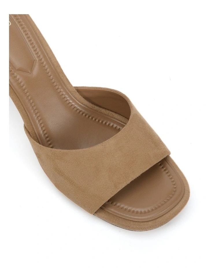 Finella Suede Sandal in Biscoff image 4
