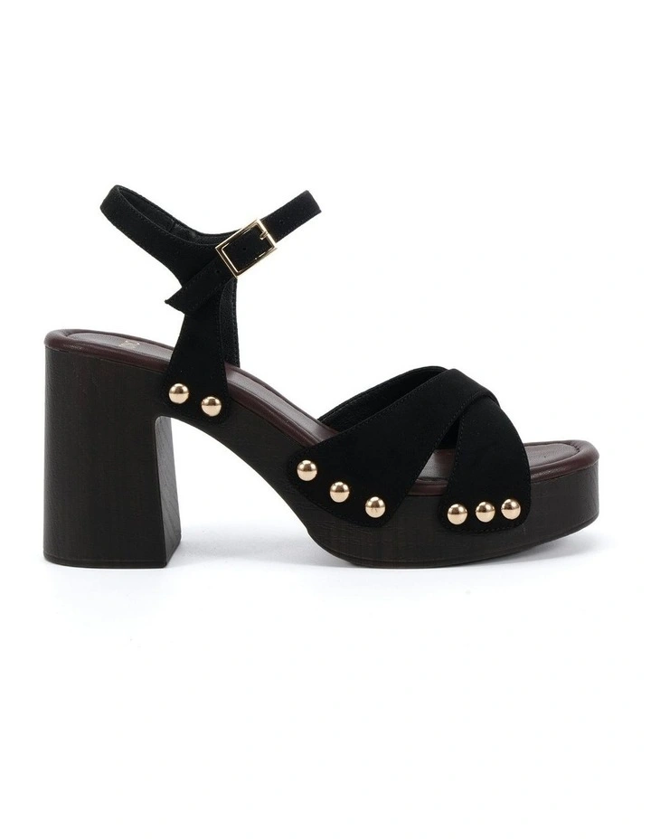 Laney Block Heel in Black image 1