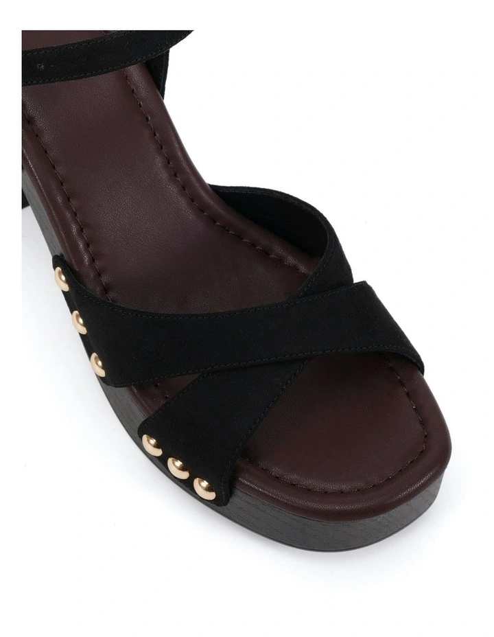 Laney Block Heel in Black image 4