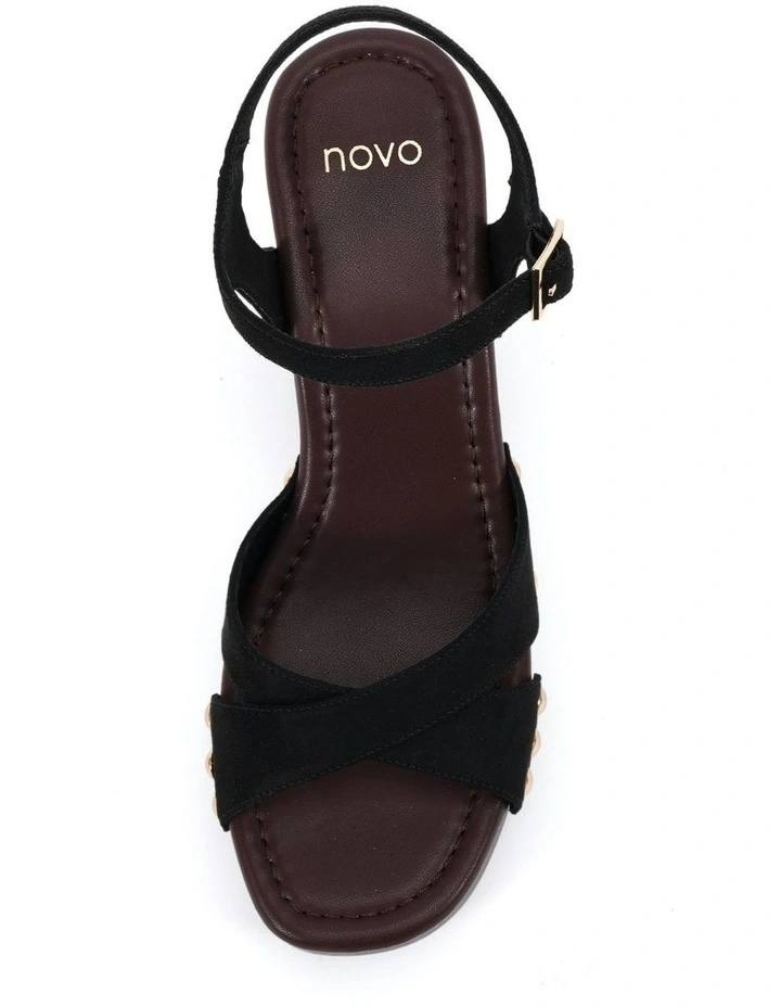 Laney Block Heel in Black image 5