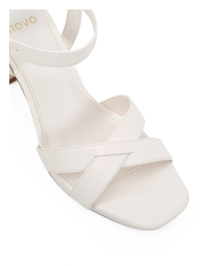 Minny Heel in White image 4