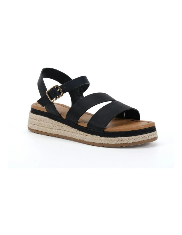 Theia Sandal in Black image 2