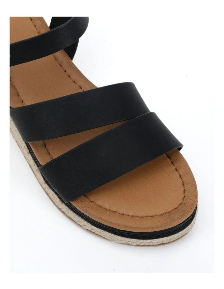 Theia Sandal in Black image 4